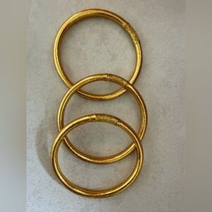 Authentic Budhagirl Gold Bangles